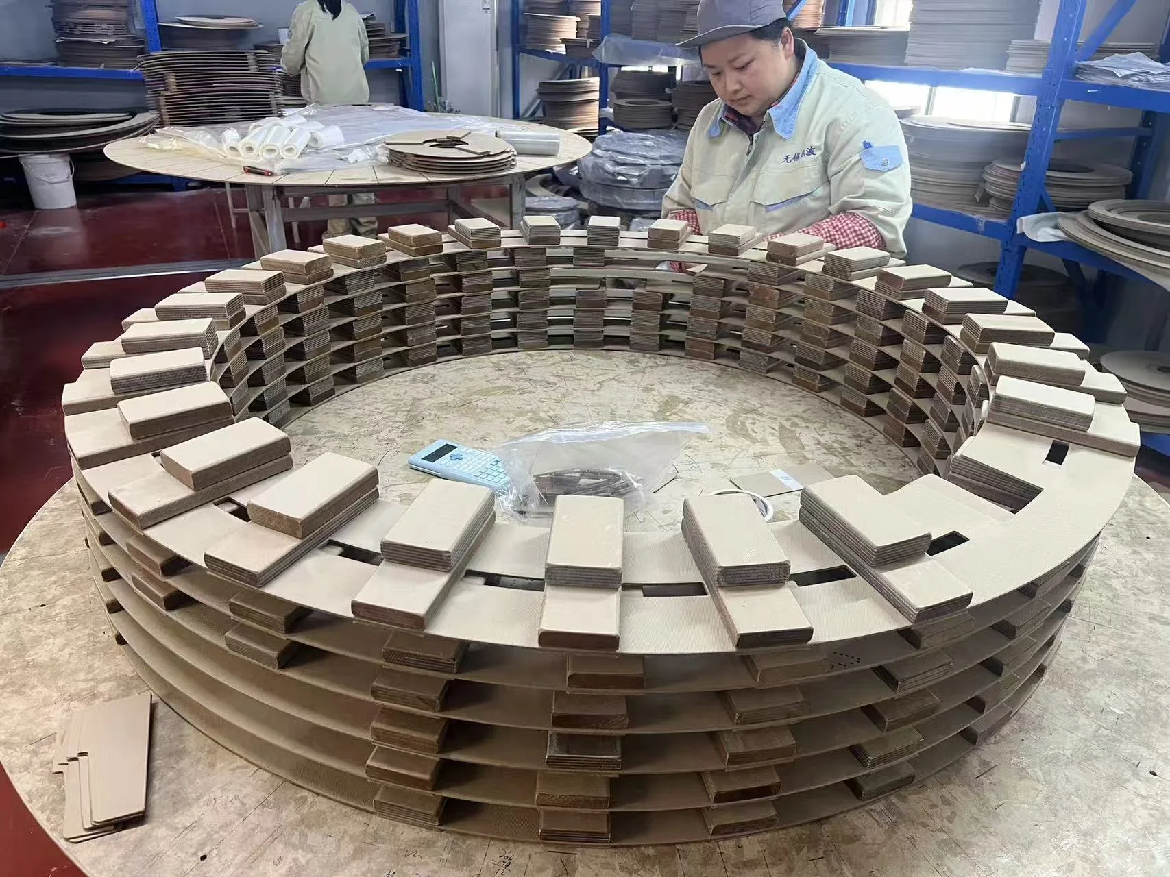 Assembly of custom transformer insulation ring structures